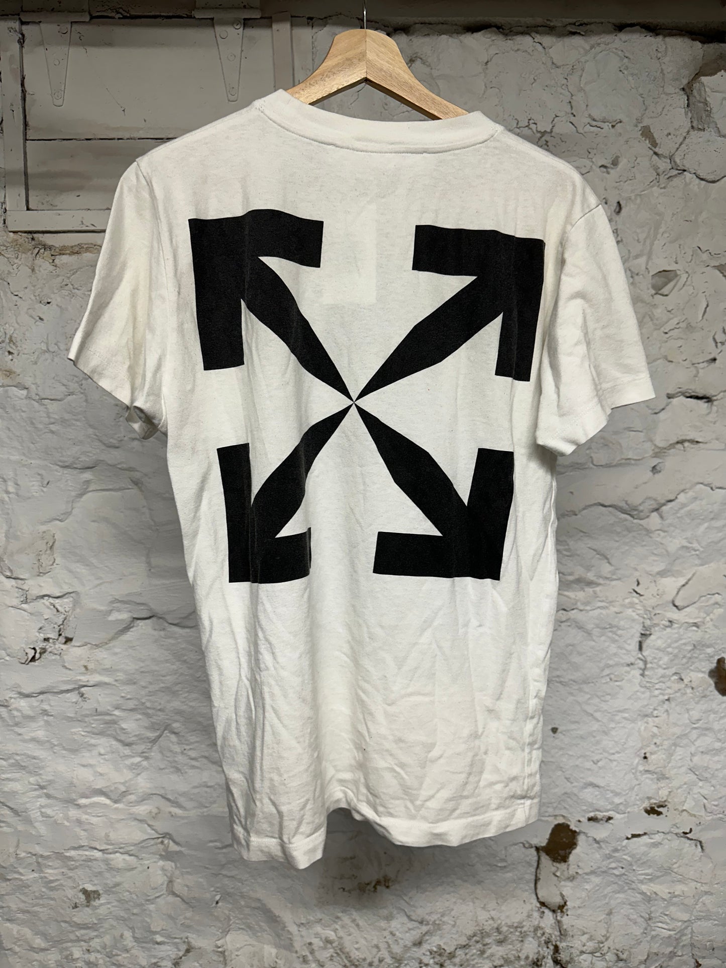 Off-White Mona Lisa White T-Shirt Sz XS