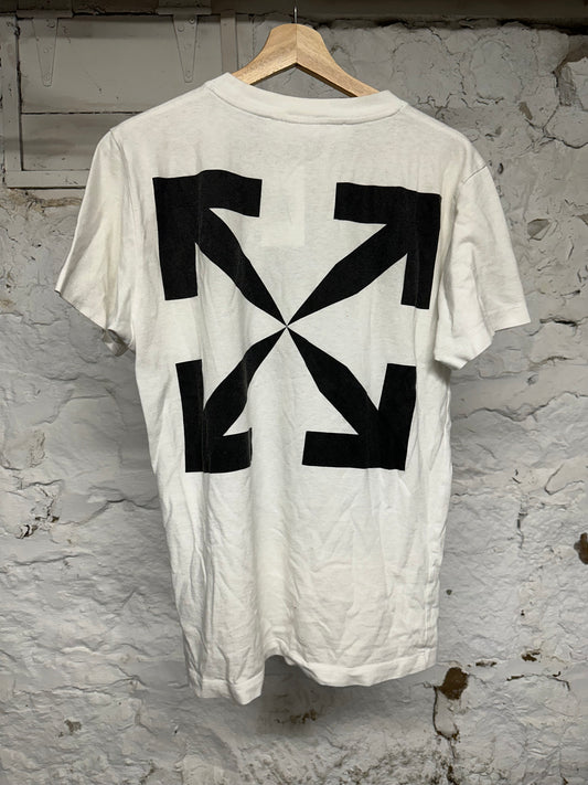 Off-White Mona Lisa White T-Shirt Sz XS