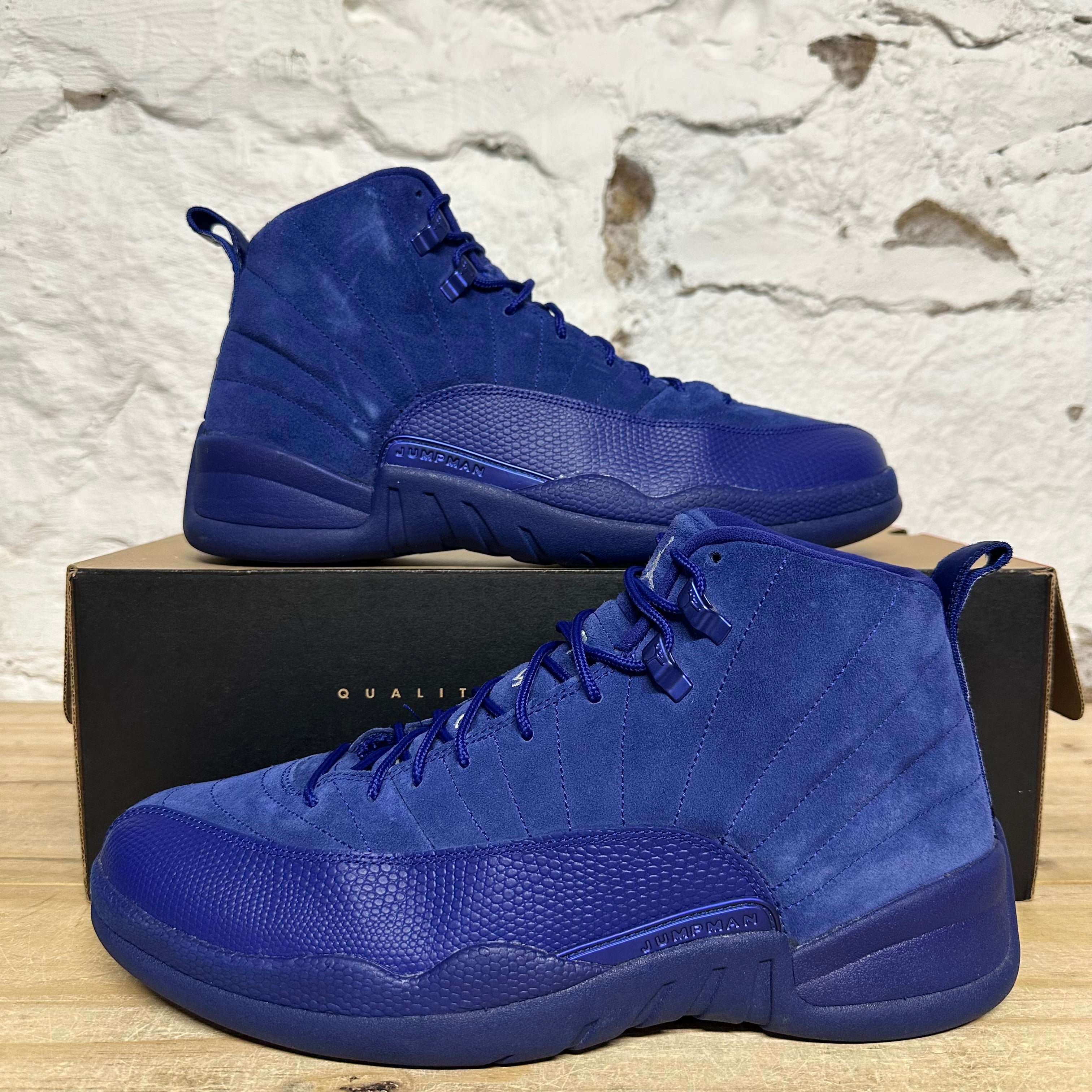 Air Jordan 12 Deep Royal Blue Sz 12