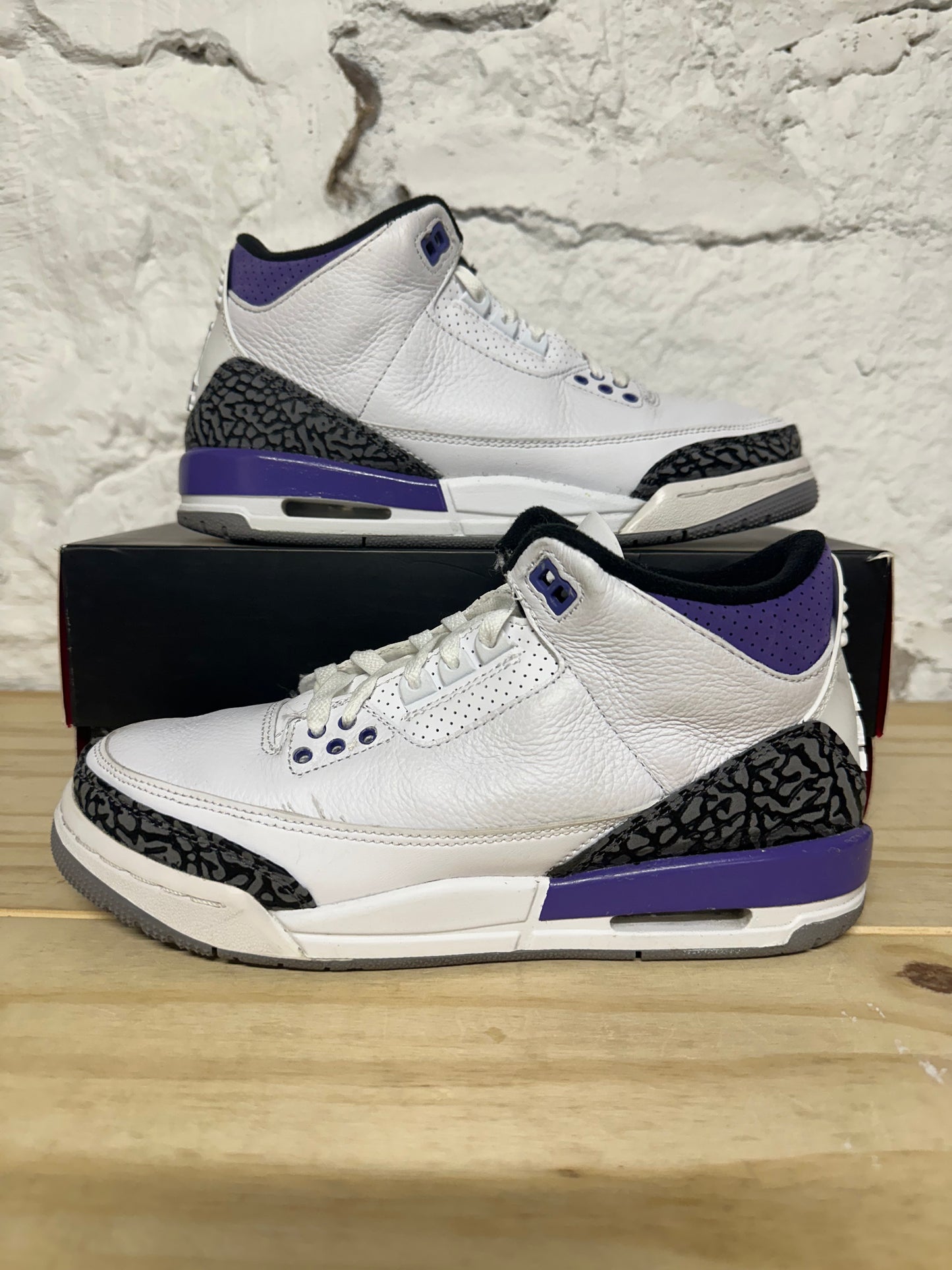 Air Jordan 3 Dark Iris Sz 7Y