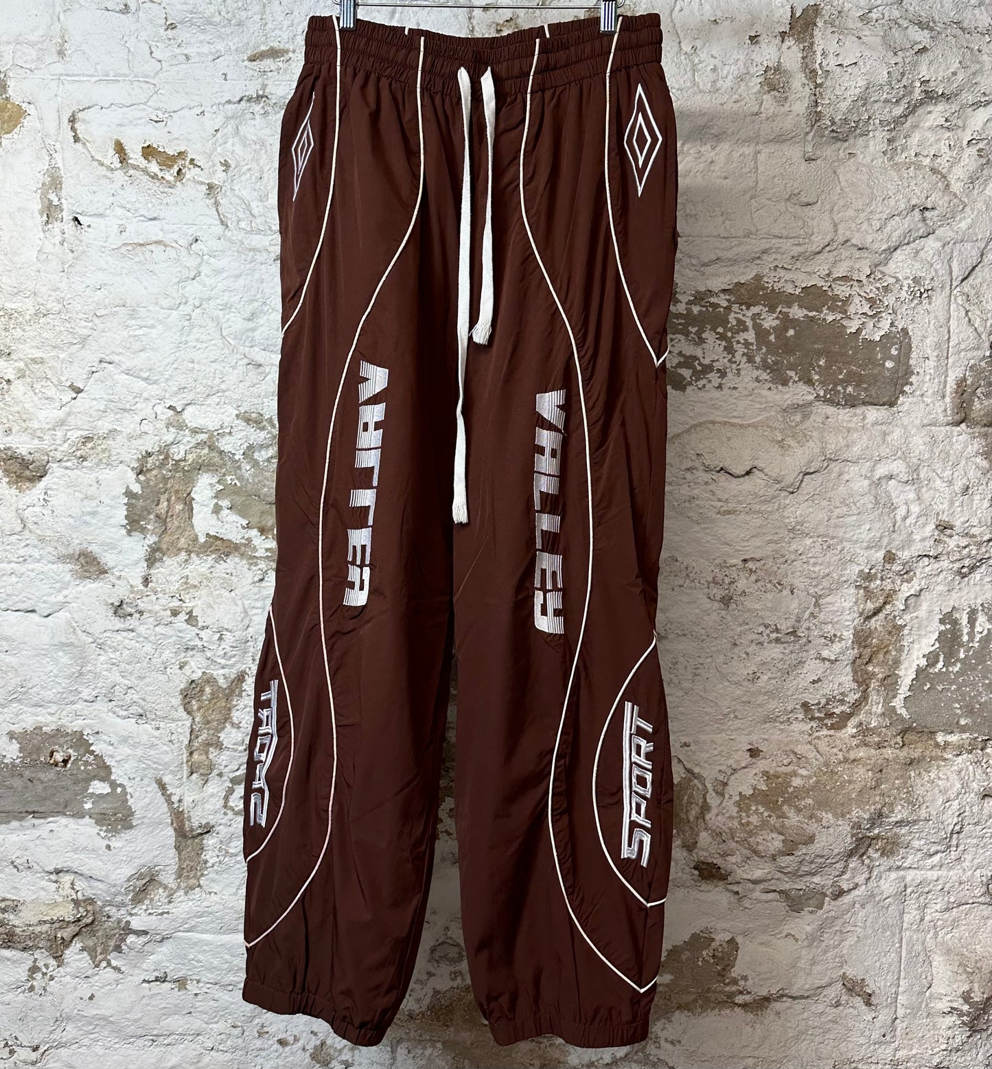 Vale Brown Track Pants Sz M