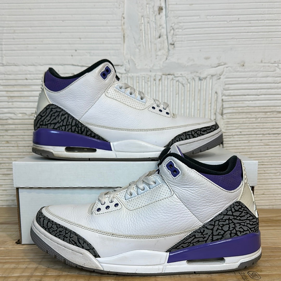 Air Jordan 3 Dark Iris Sz 11