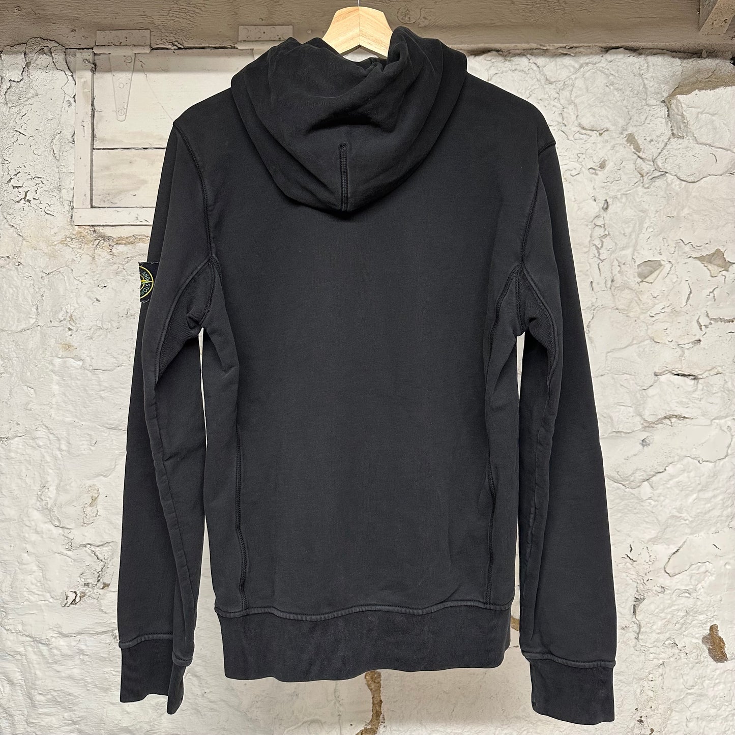 Stone Island Black Hoodie Sz M