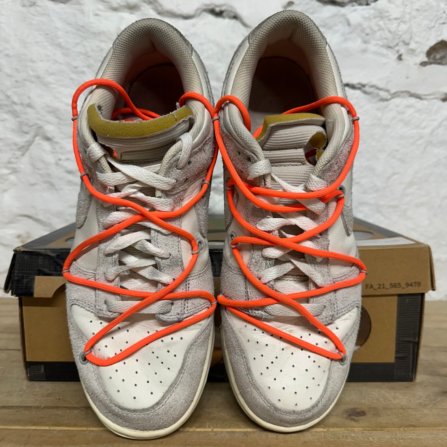 Nike Dunk Low Off-White Lot 11 Sz 9.5