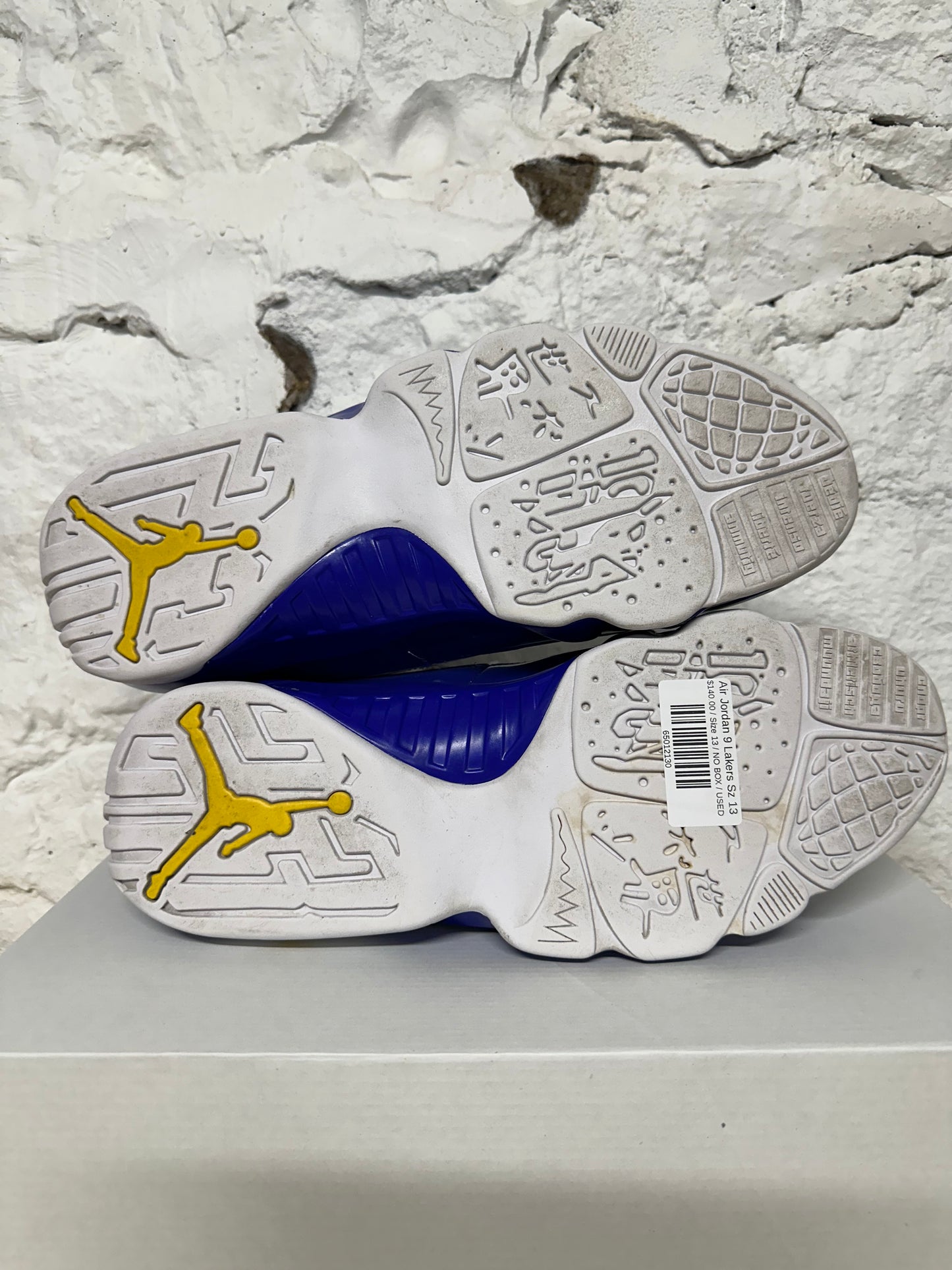 Air Jordan 9 Lakers Sz 13
