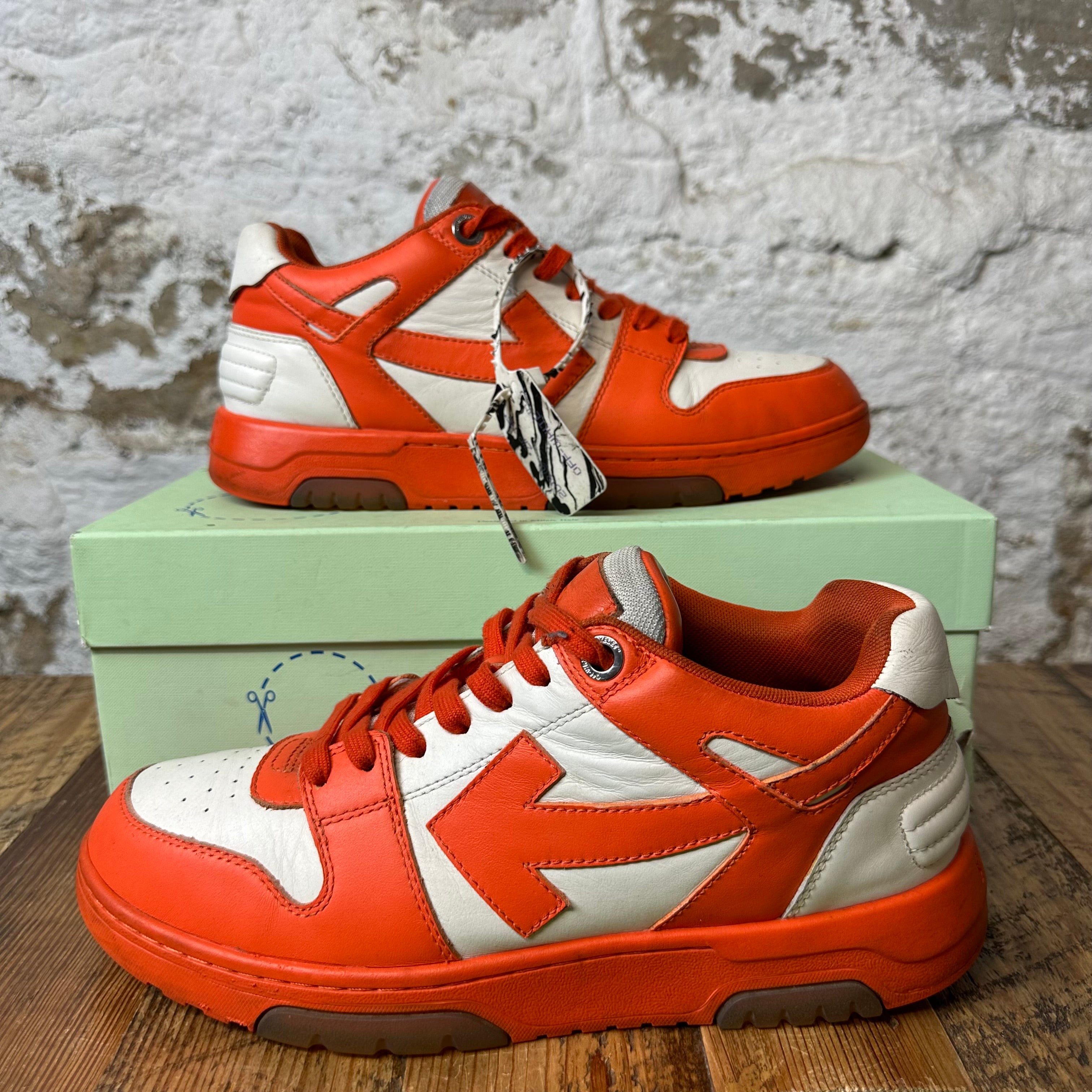 Off White Out Of Office Orange White Sz 9 (42)