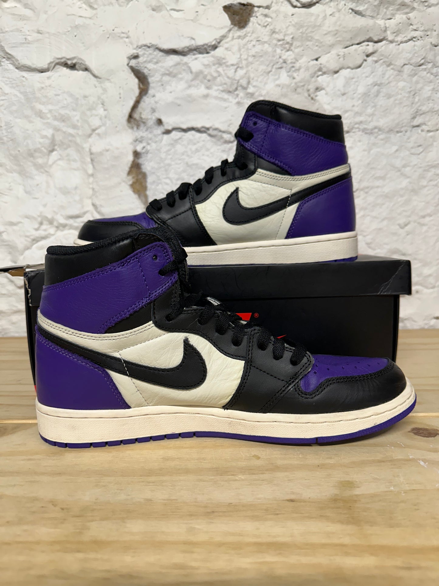 Air Jordan 1 High Court Purple Sz 10