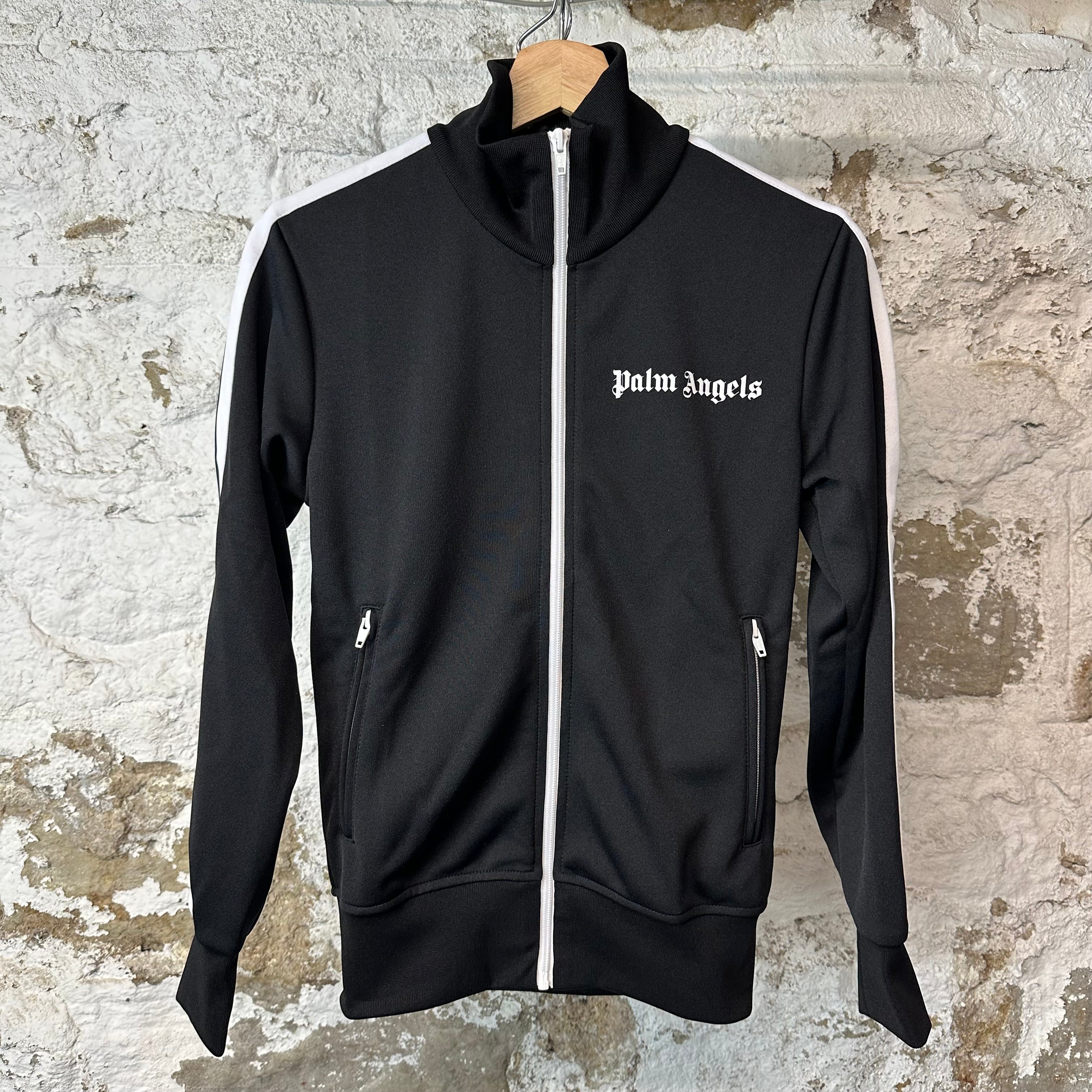 Palm Angels Black White Track Jacket NEW