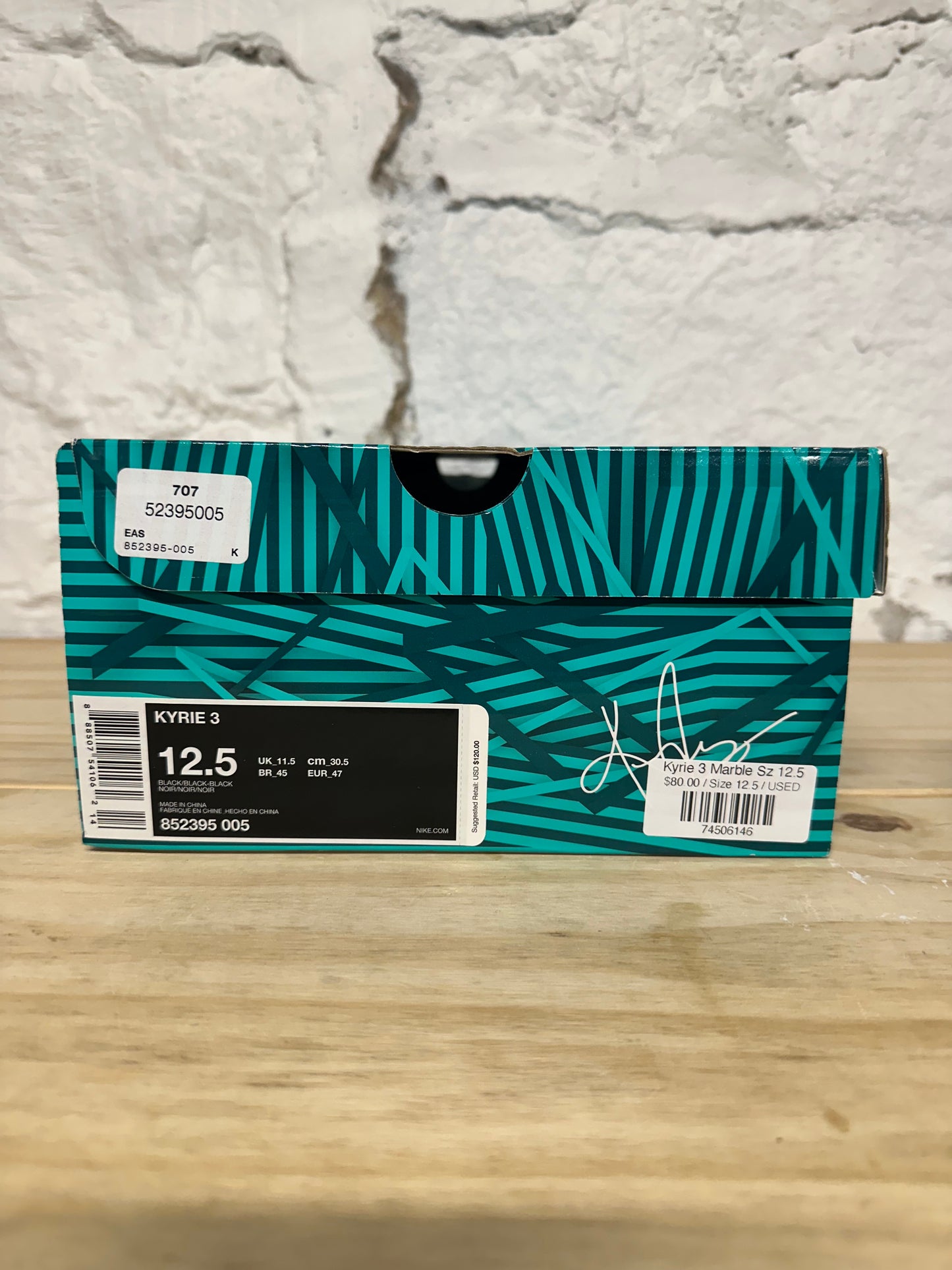 Nike Kyrie 3 Marble Sz 12.5