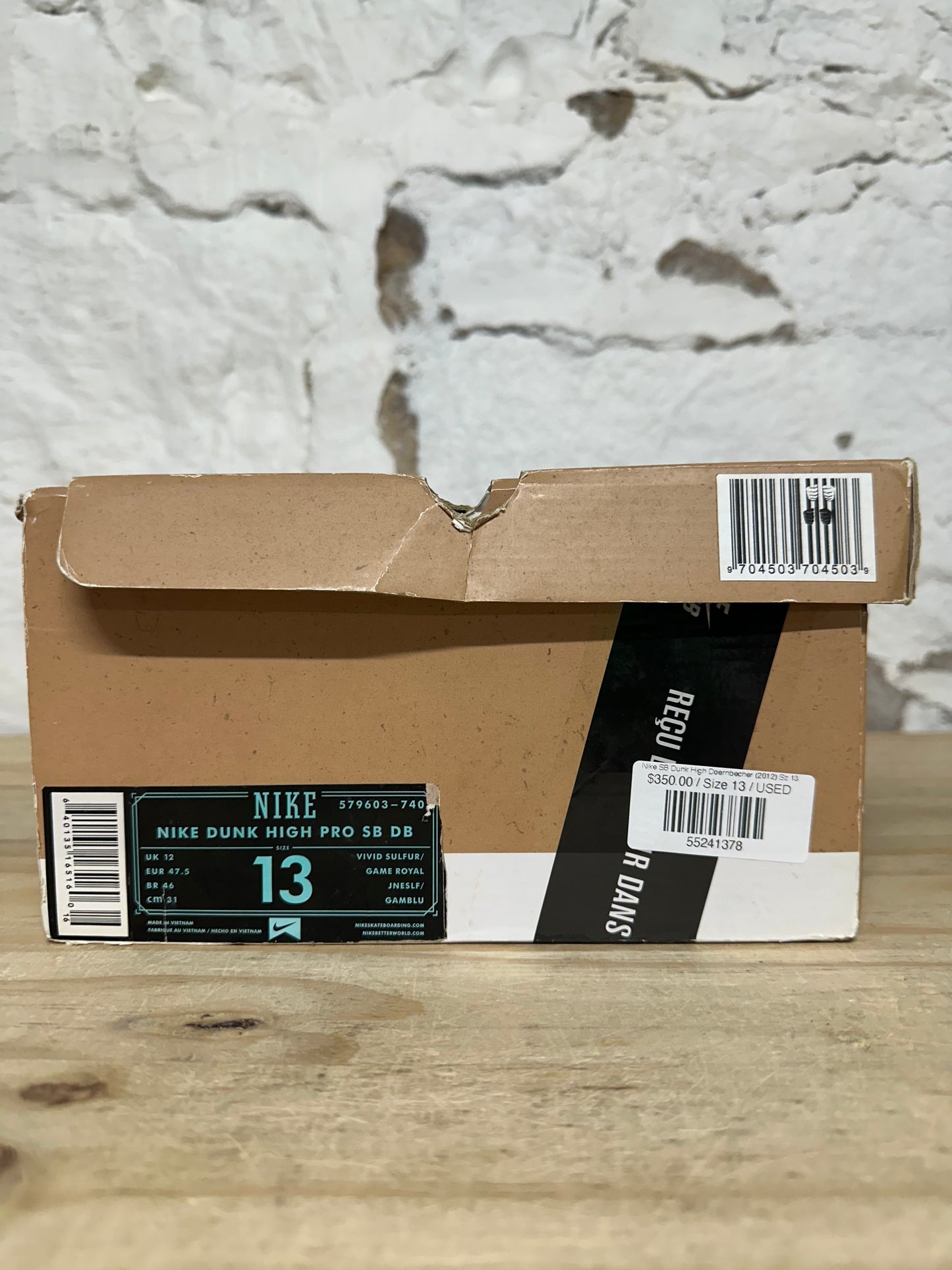 Nike SB Dunk High Doernbecher (2012) Sz 13