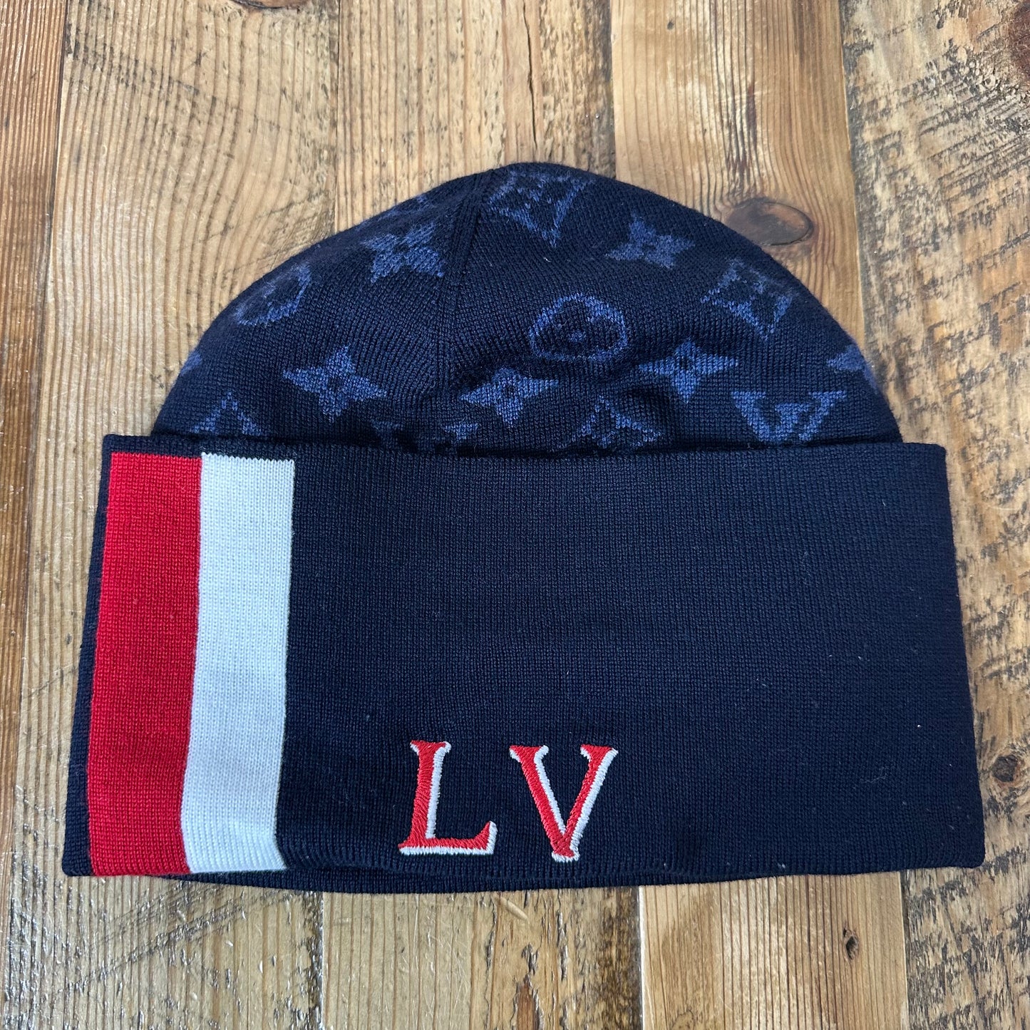 Louis Vuitton Varsity Knit Monogram Beanie