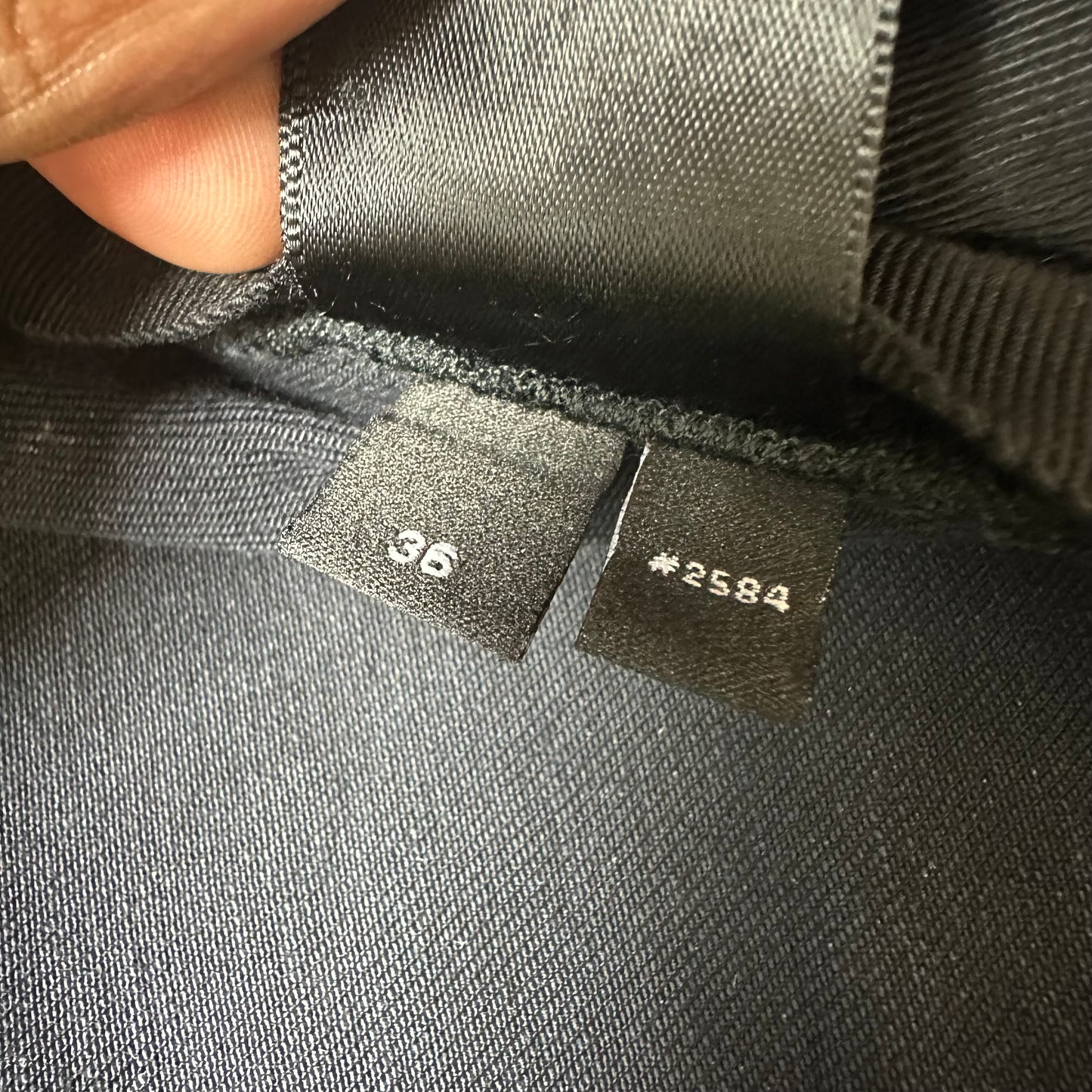 Amiri Stitched Black Denim Jeans Sz 36