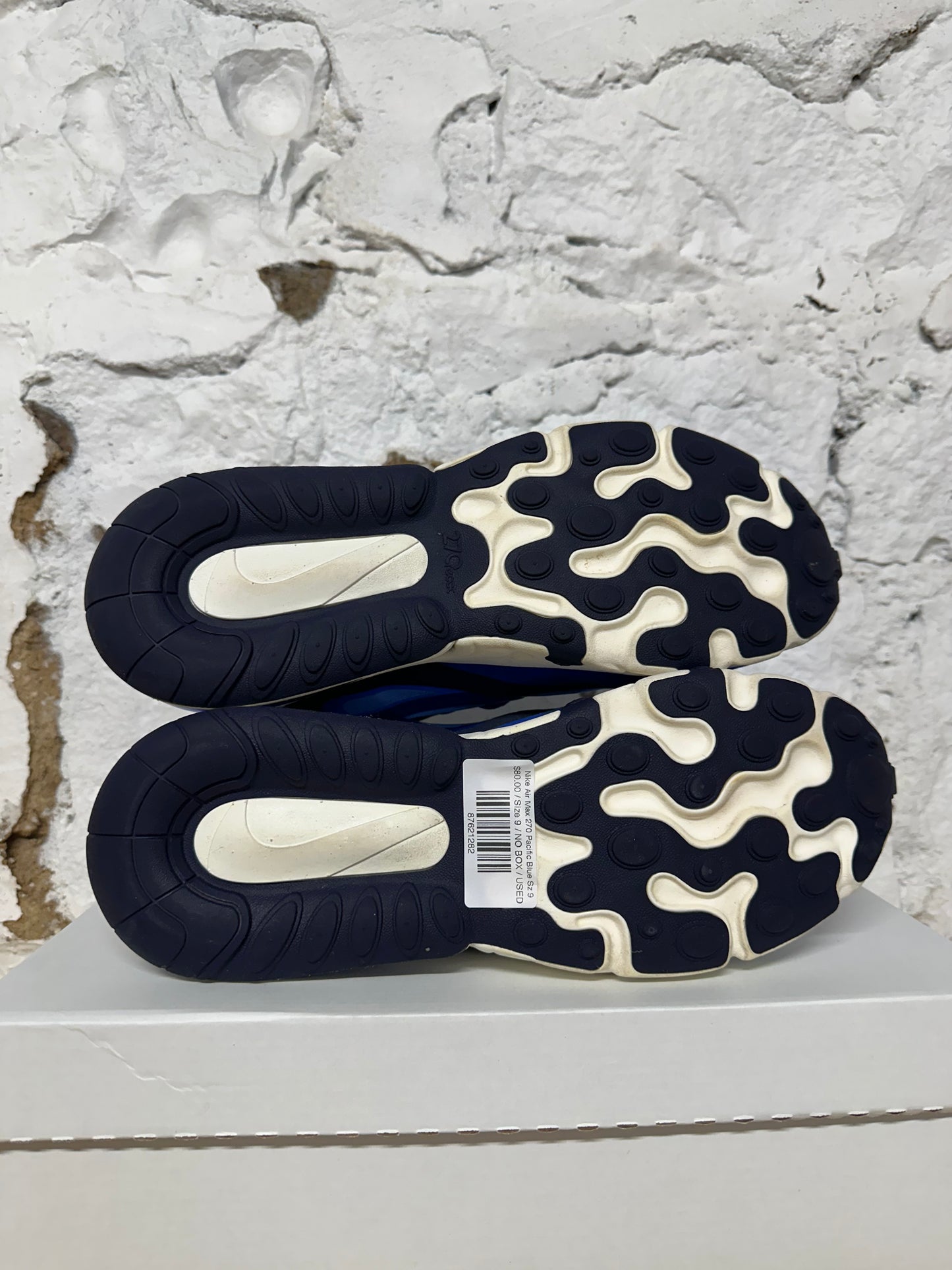 Nike Air Max 270 Pacific Blue Sz 9