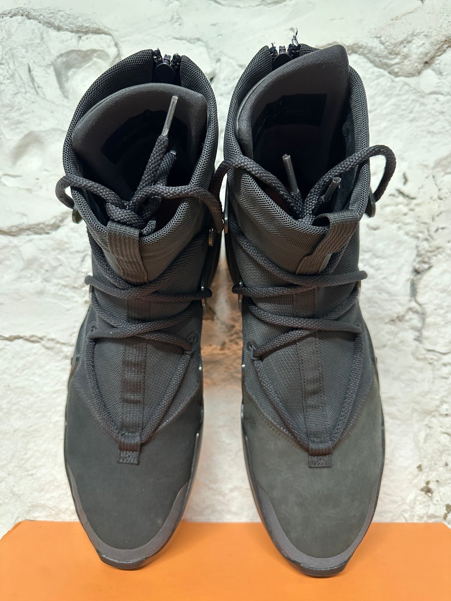 Nike Air Fear of God 1 Triple Black Sz 12