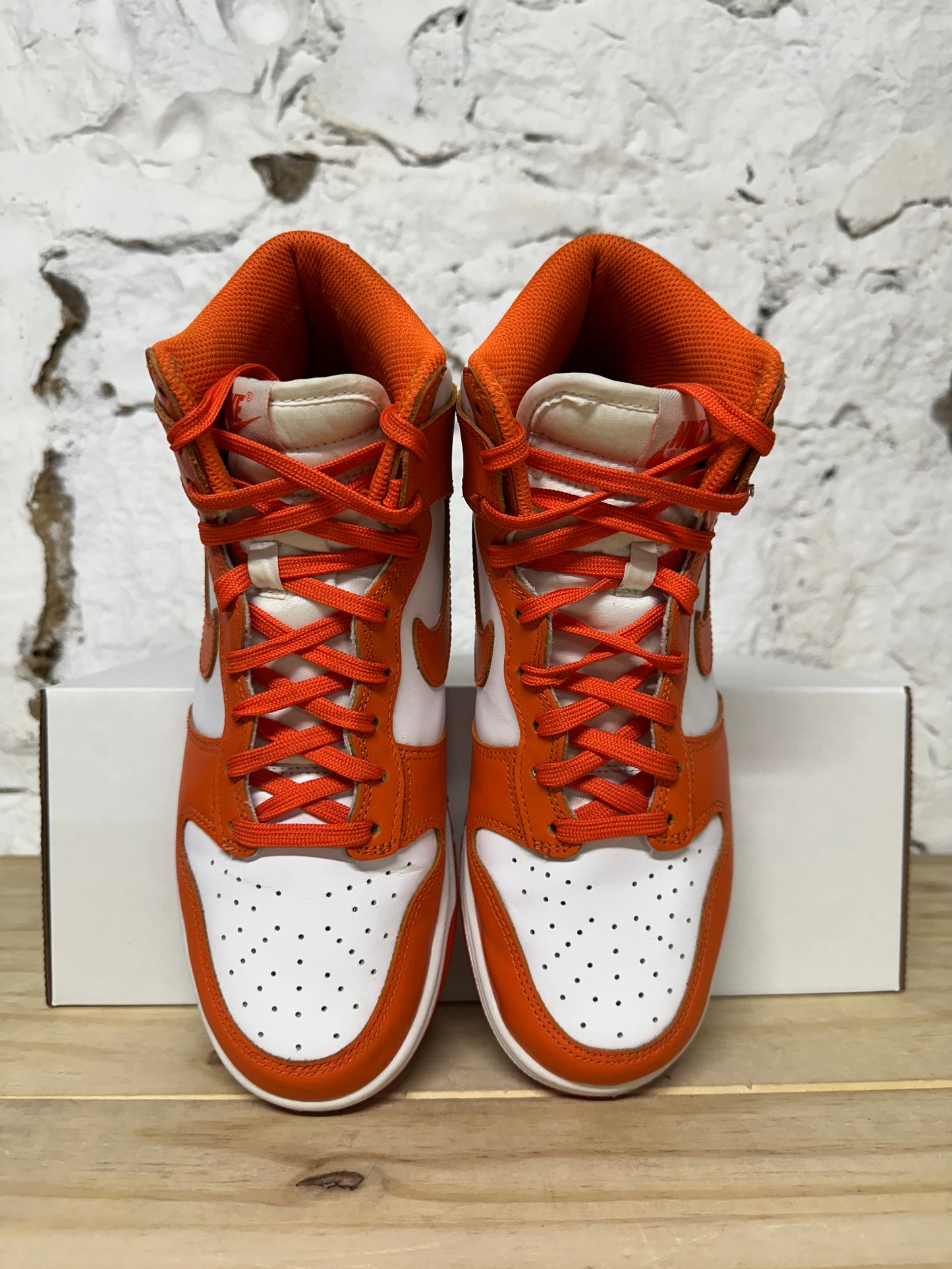 Nike Dunk High Syracuse Sz 7 (8.5W)