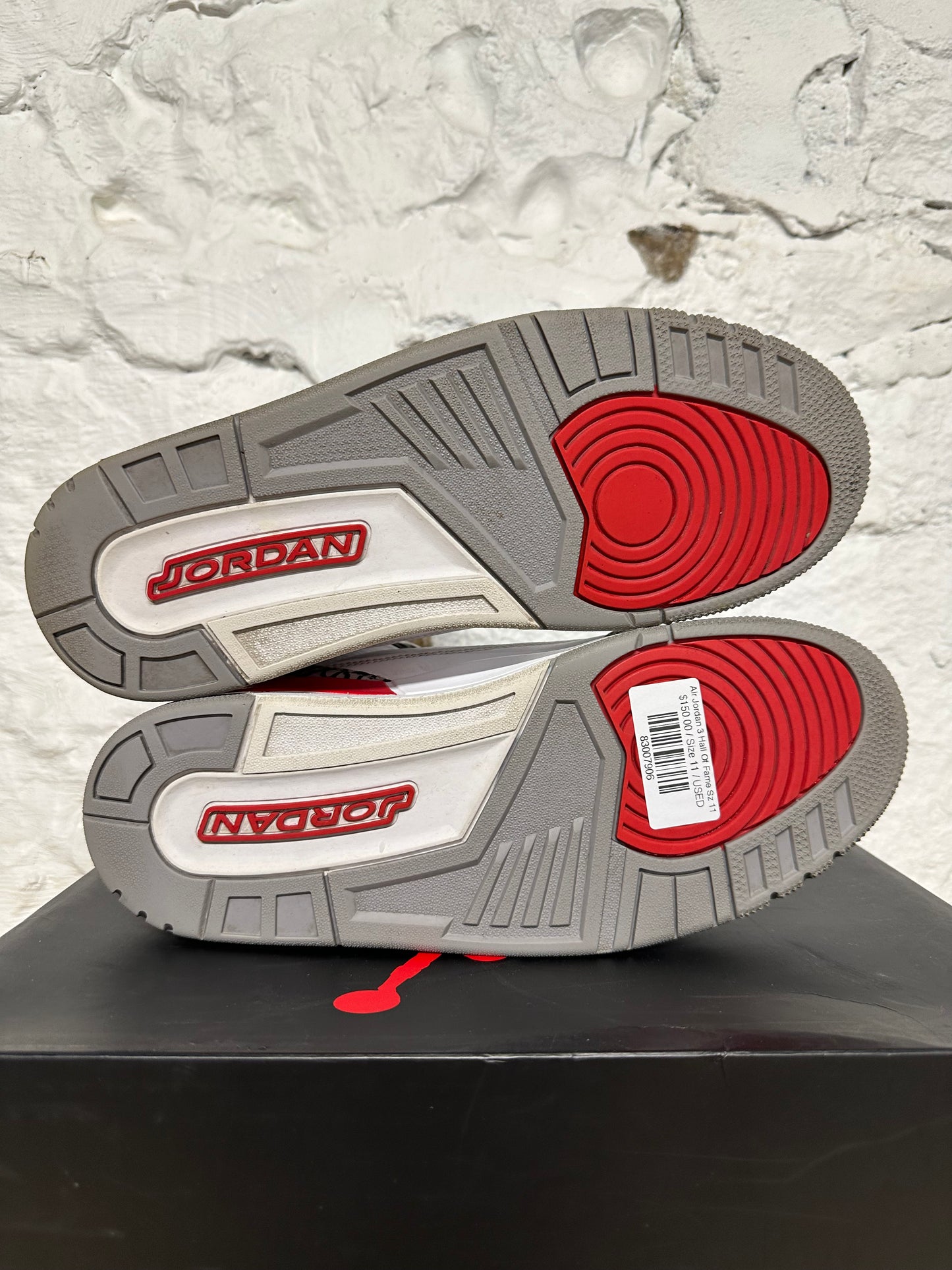 Air Jordan 3 Hall Of Fame Sz 11