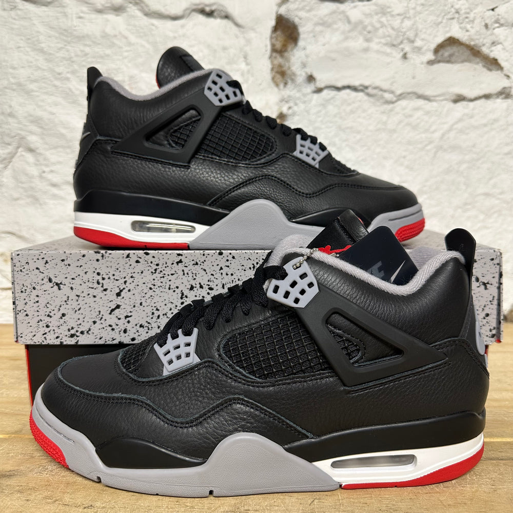 Air Jordan 4 Bred Reimaigned Sz 10 DS