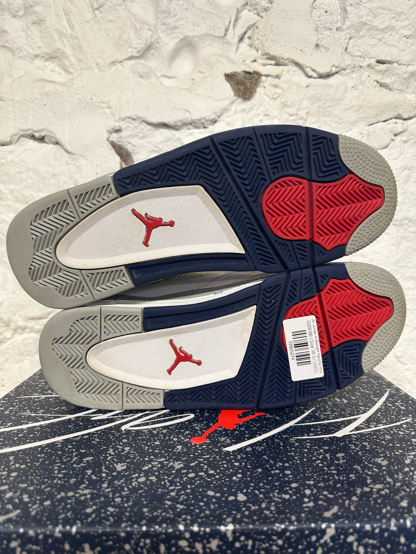 Air Jordan 4 Midnight Navy Sz 10.5