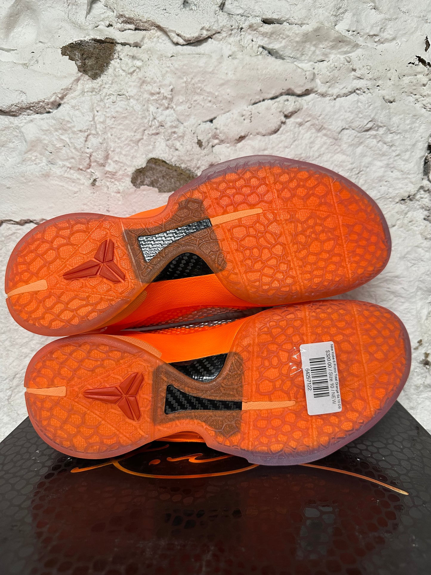 Nike Kobe 6 Protro Total Orange Sz 10 DS