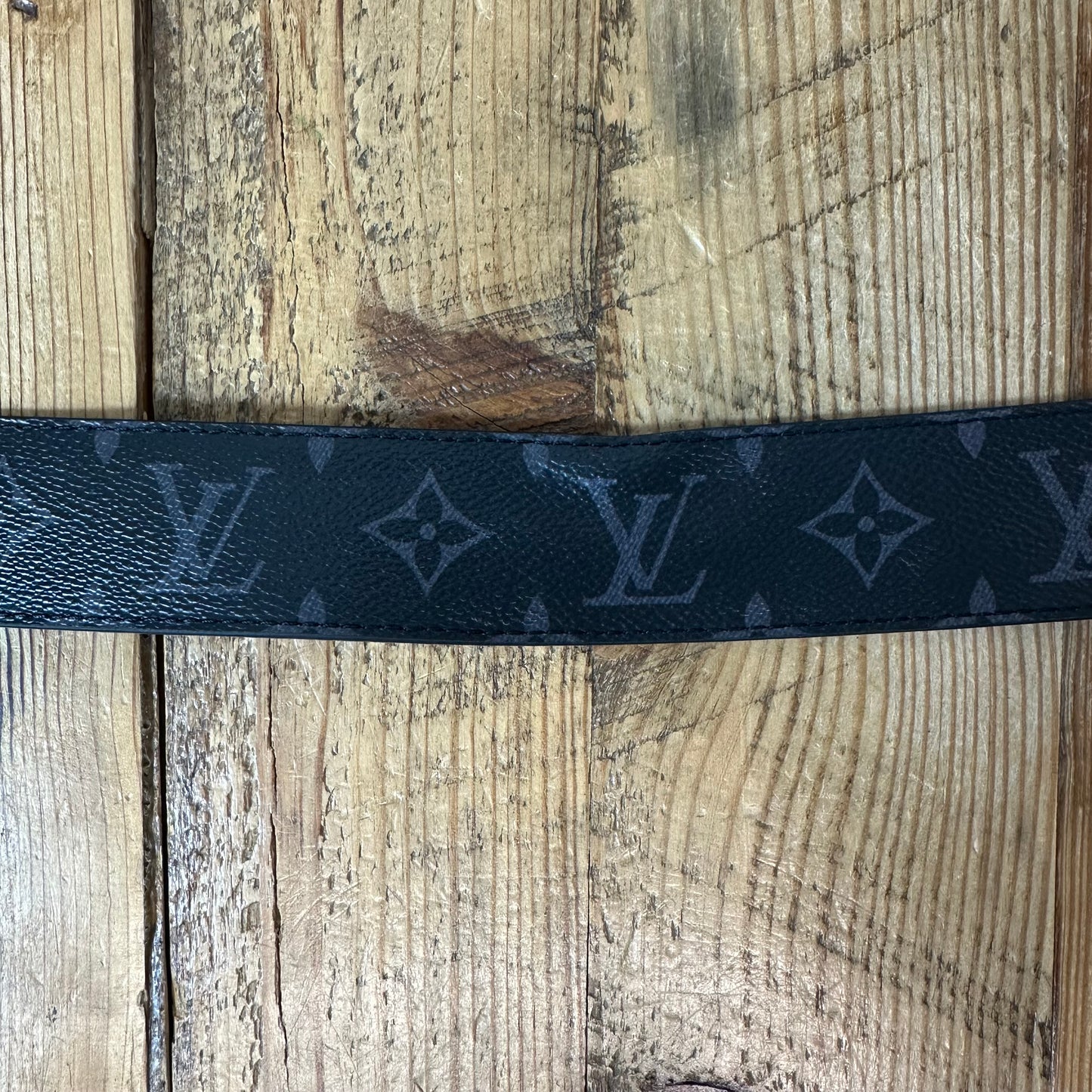 Louis Vuitton Graphite Monogram Belt Sz (85/34)