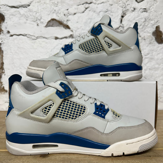 Air Jordan 4 Military Blue Sz 9.5