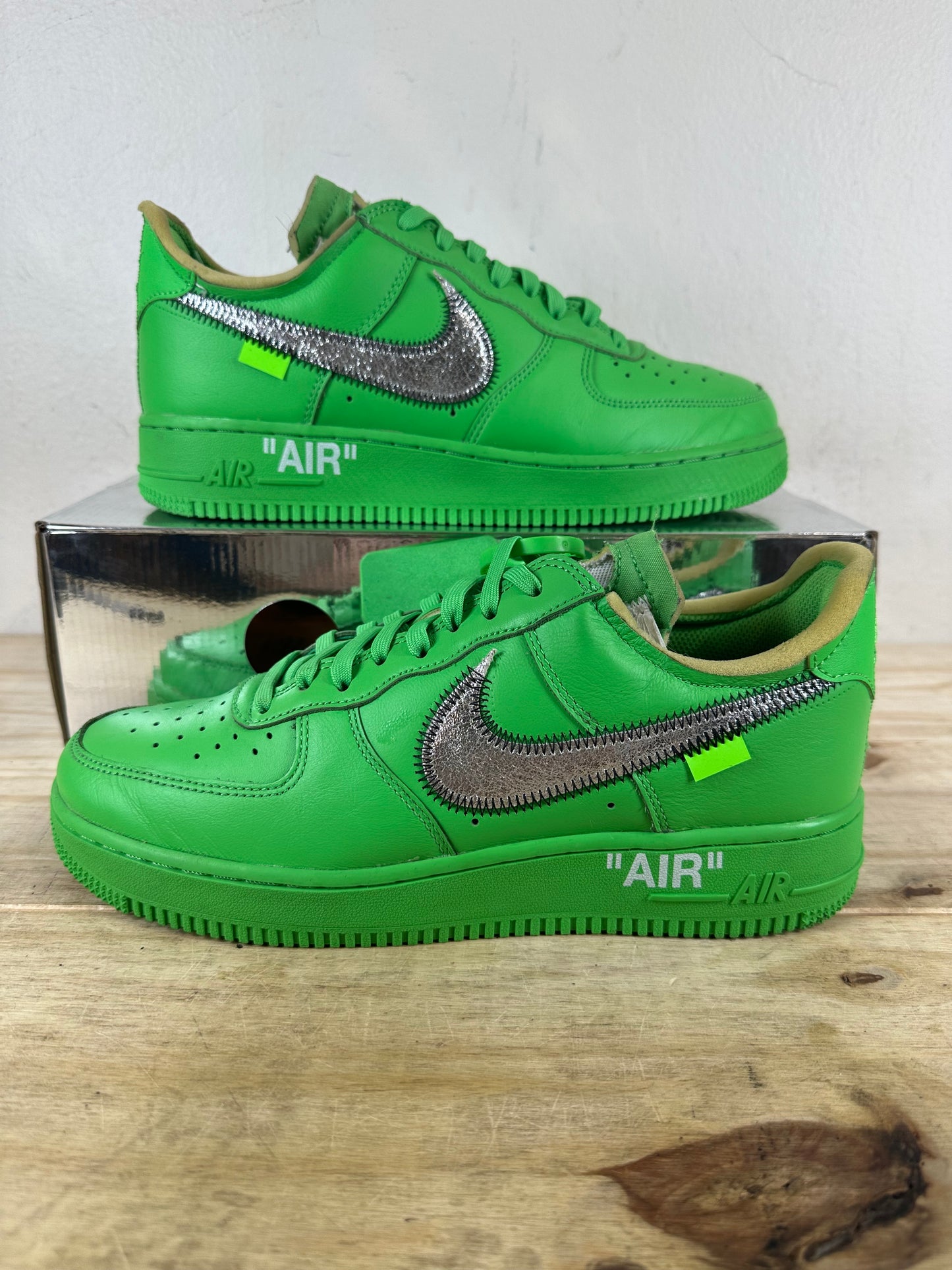 Nike Air Force 1 Low Off-White Brooklyn Sz 8