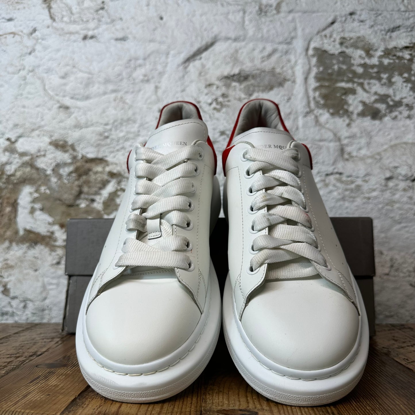 Alexander Mcqueen Red Tab White Sneaker Sz 11 (44)