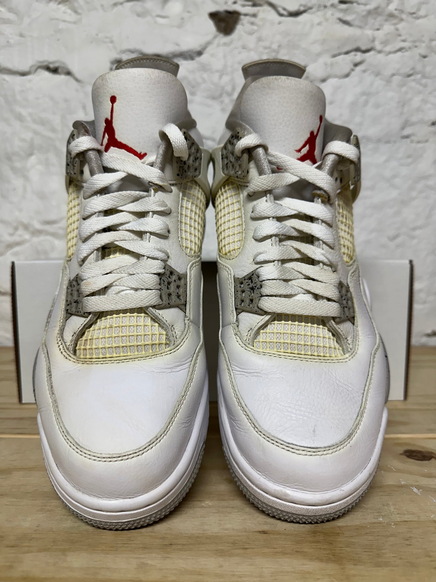 Air Jordan 4 White Oreo Sz 10.5