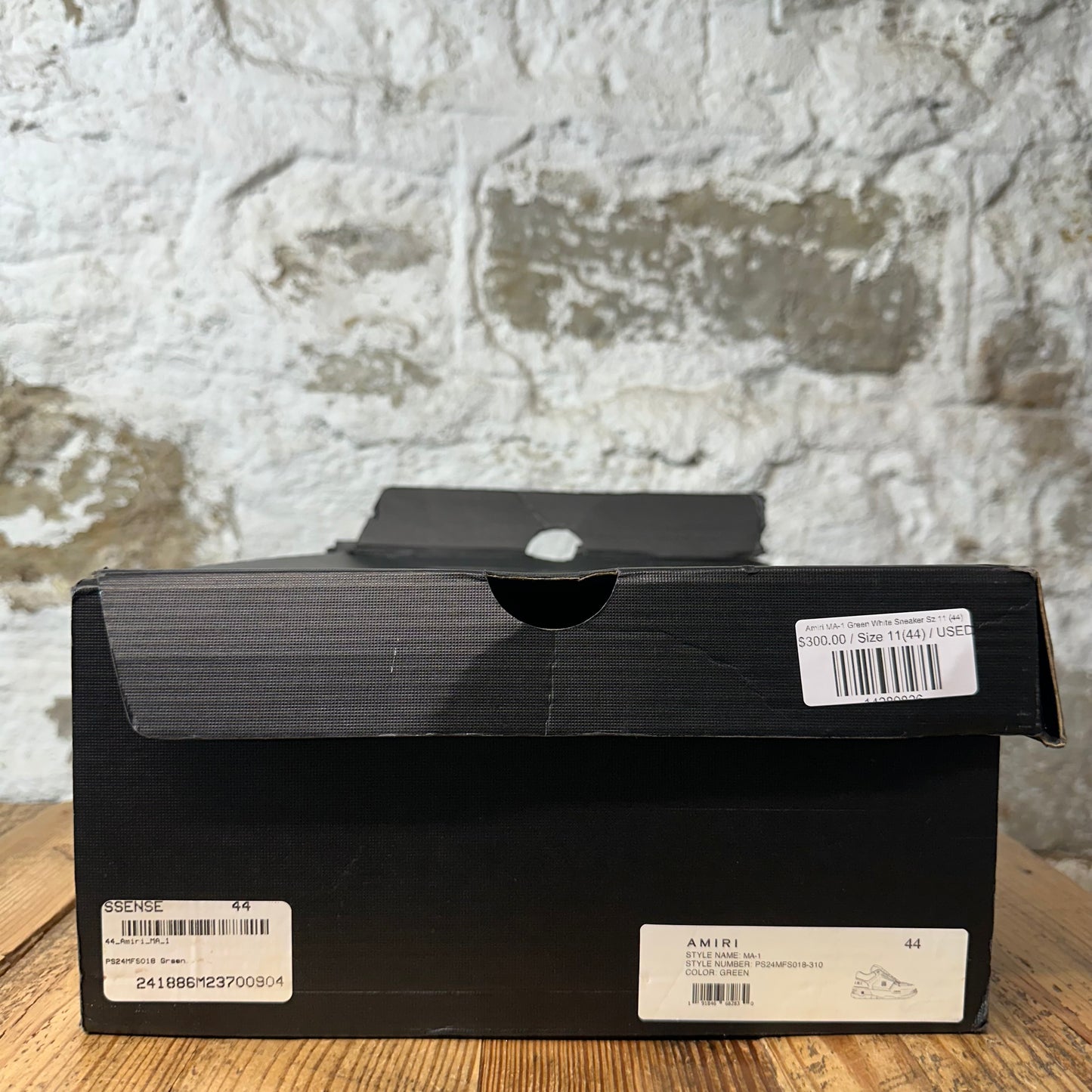 Amiri MA-1 Green White Sneaker Sz 11 (44)