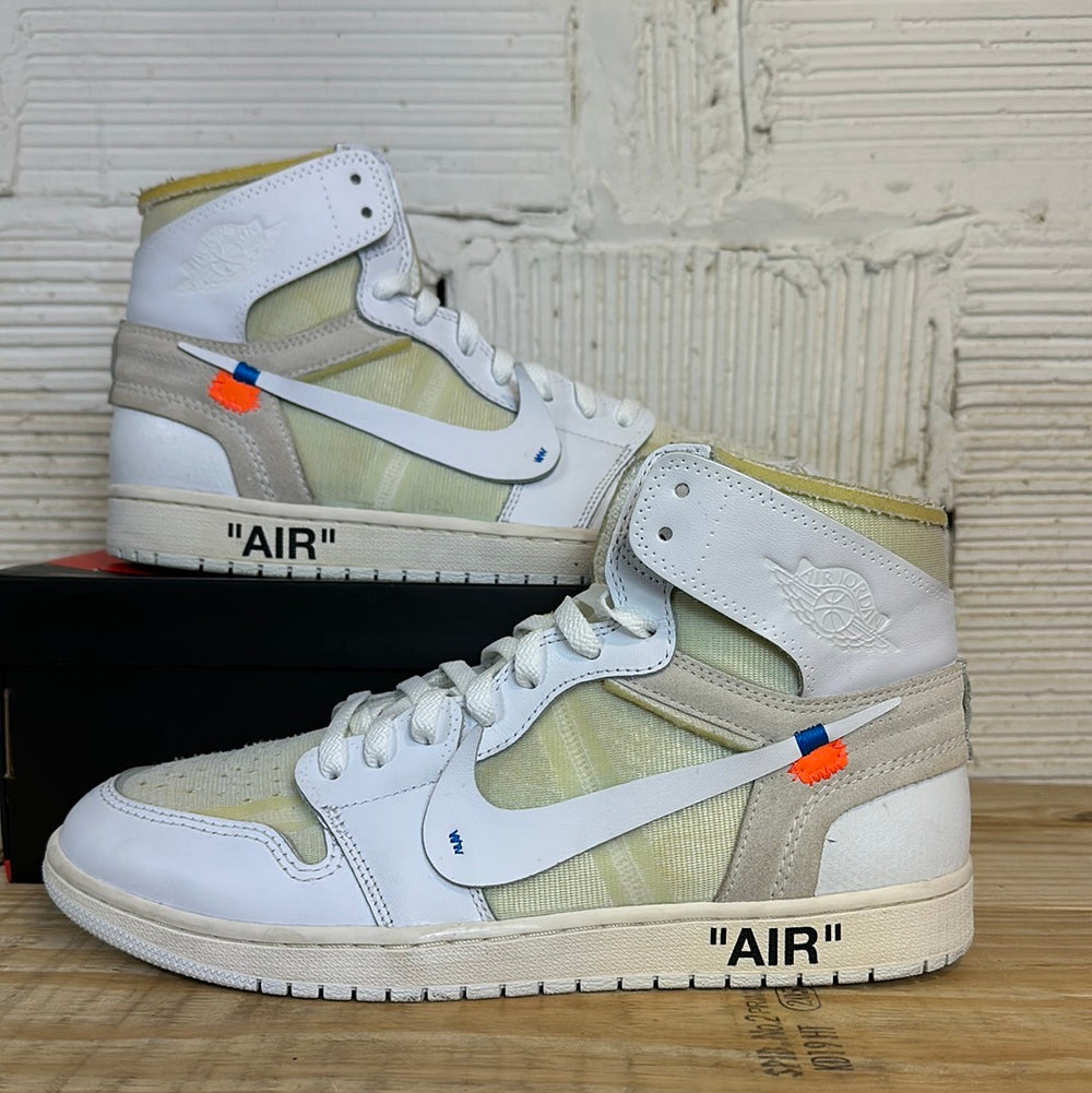 Air Jordan 1 High Off White Euro Exclusive Sz 11.5