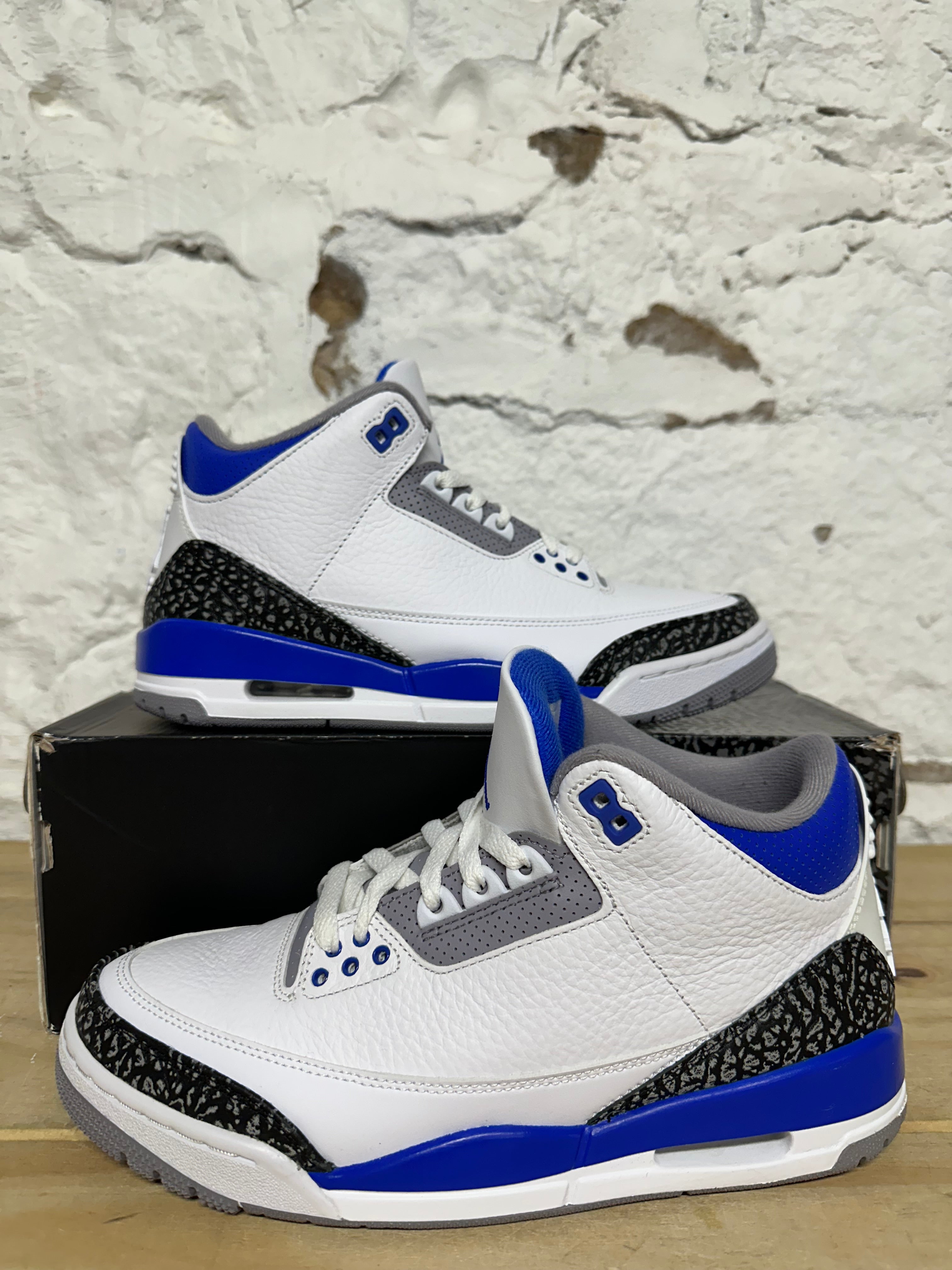 Air Jordan 3 Racer Blue Sz 8.5