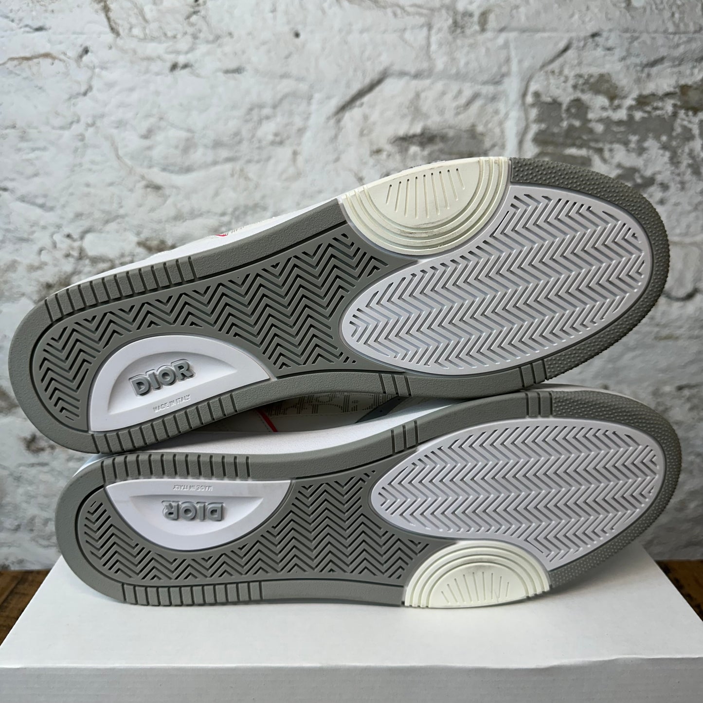 Dior B27 Monogram Pink White Sneaker Sz 15 (48) No Box