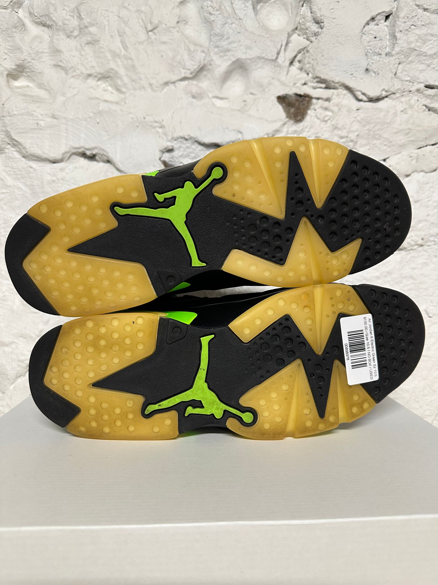 Air Jordan 6 Electric Green Sz 10.5