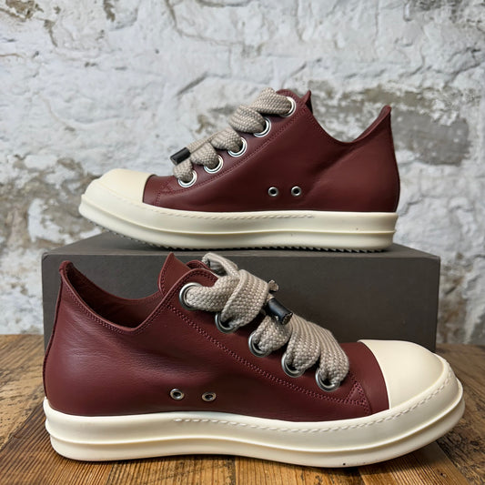 Rick Owens Jumbo Lace Rosewood Milk Sneaker Sz 9 (42)