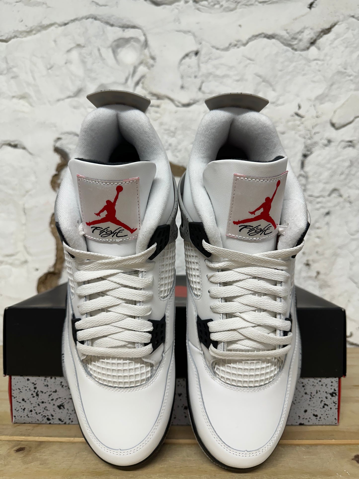 Air Jordan 4 White Cement Sz 12 DS