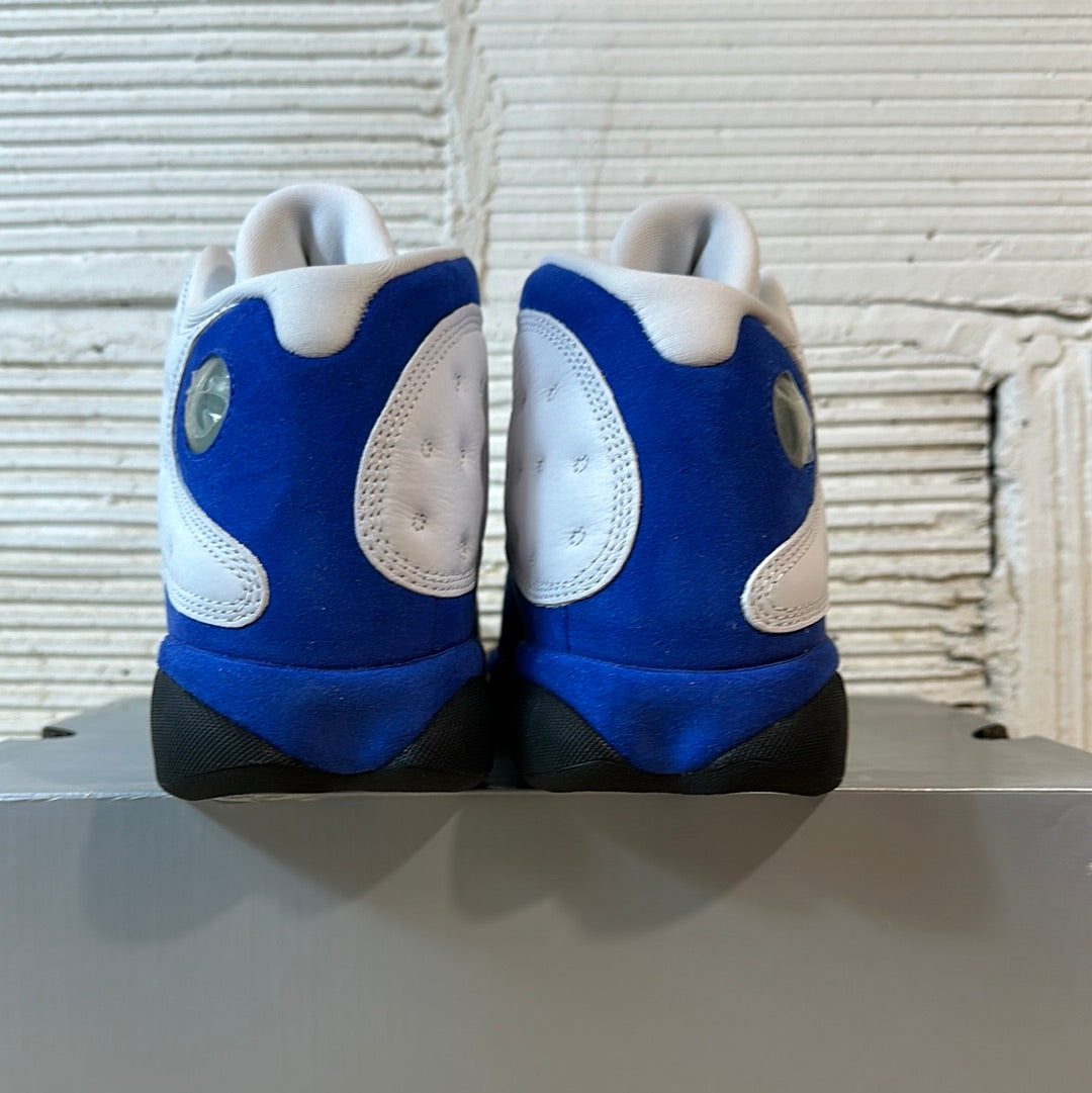 Air Jordan 13 White Hyper Royal Black Sz 8 DS
