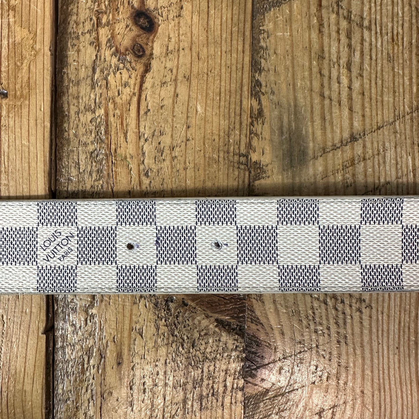 Louis Vuitton Damier Azur Belt Sz (100/40)