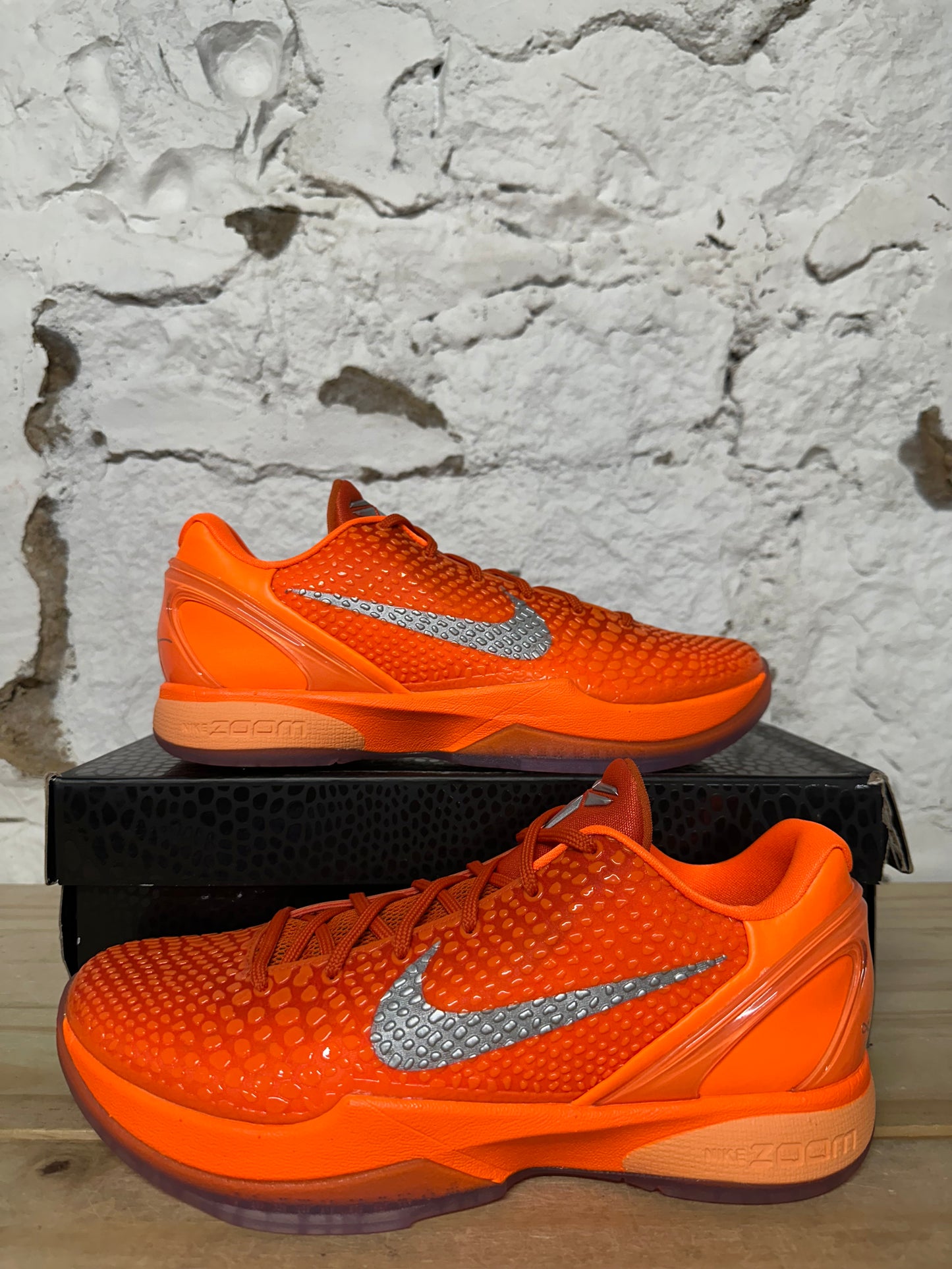 Nike Kobe 6 Protro Total Orange Sz 9.5 DS