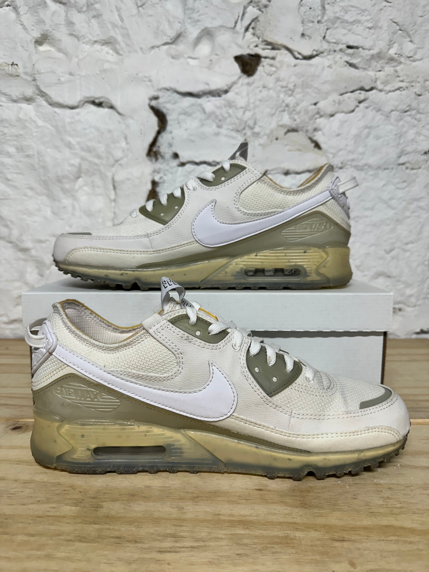 Nike Air Max Terrascape 90 Triple White Sz 12