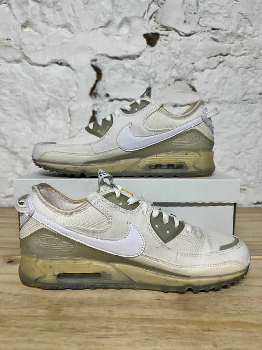 Nike Air Max Terrascape 90 Triple White Sz 12