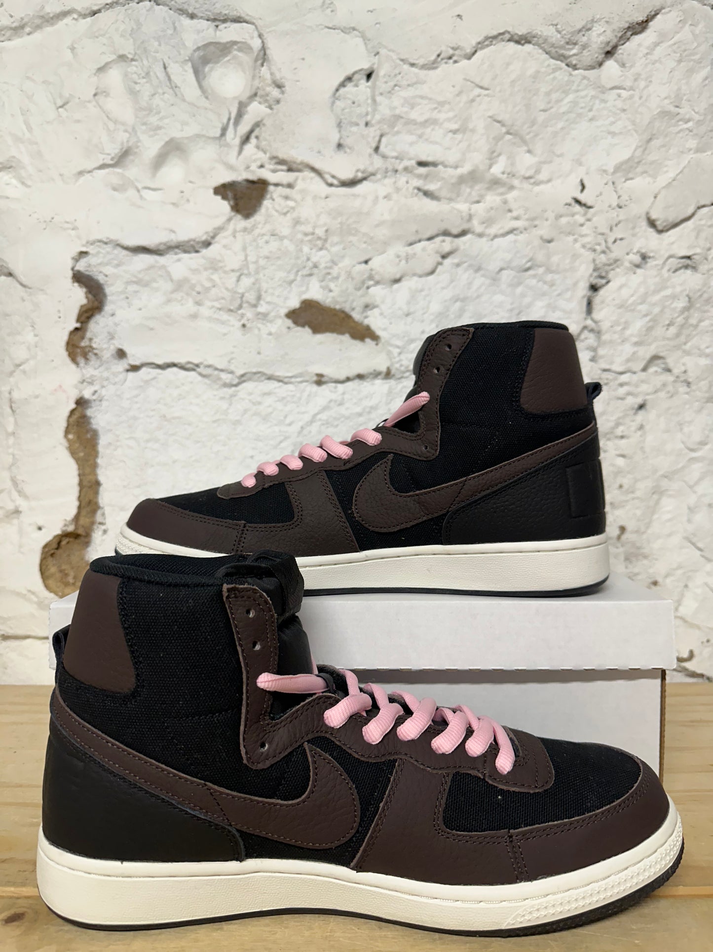 Nike Terminator High Velvet Brown Sz 11.5