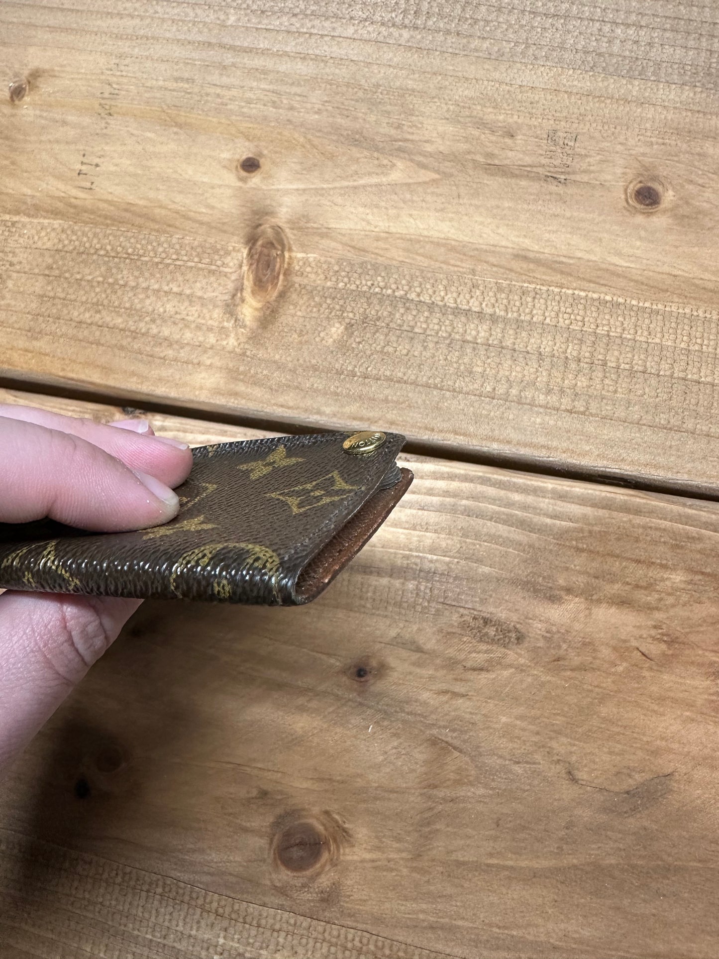 LV Monogram Sleeve Card Holder