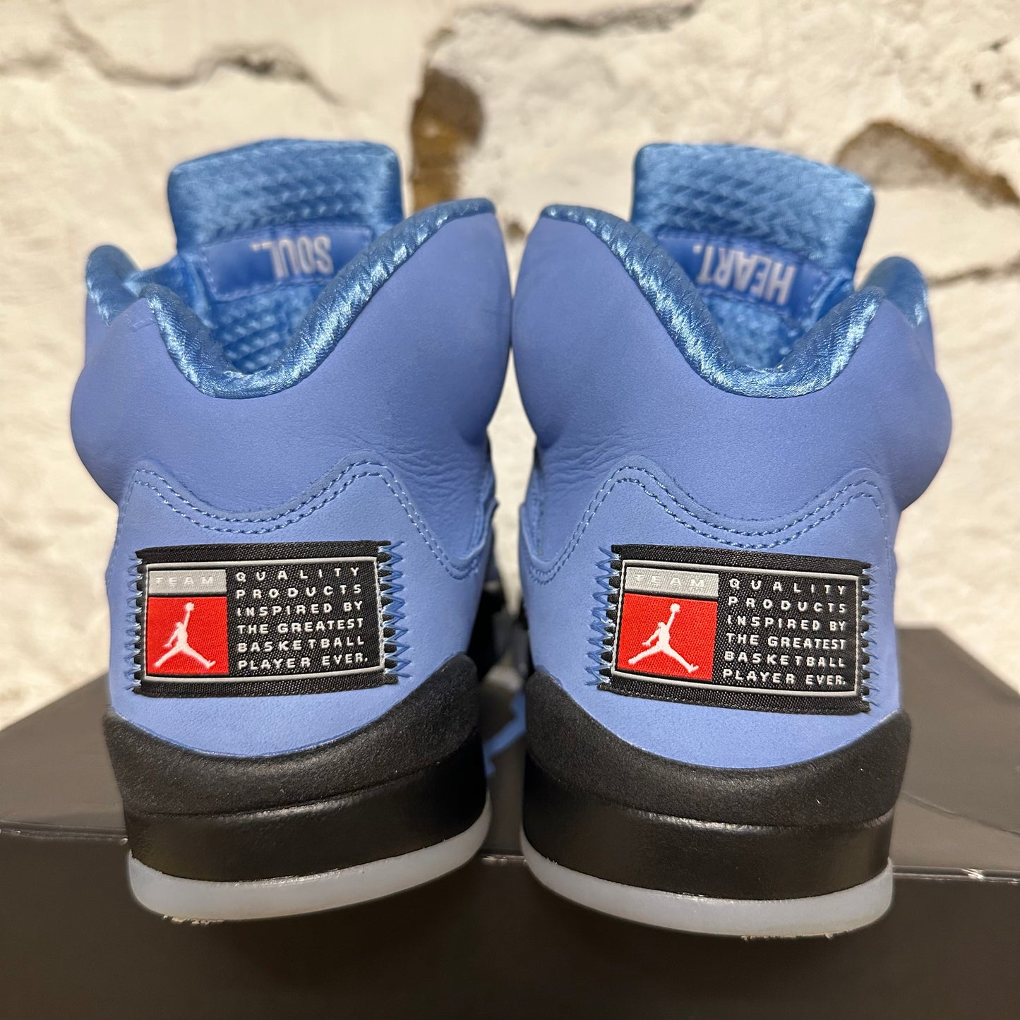 Air Jordan 5 UNC University Blue Sz 8