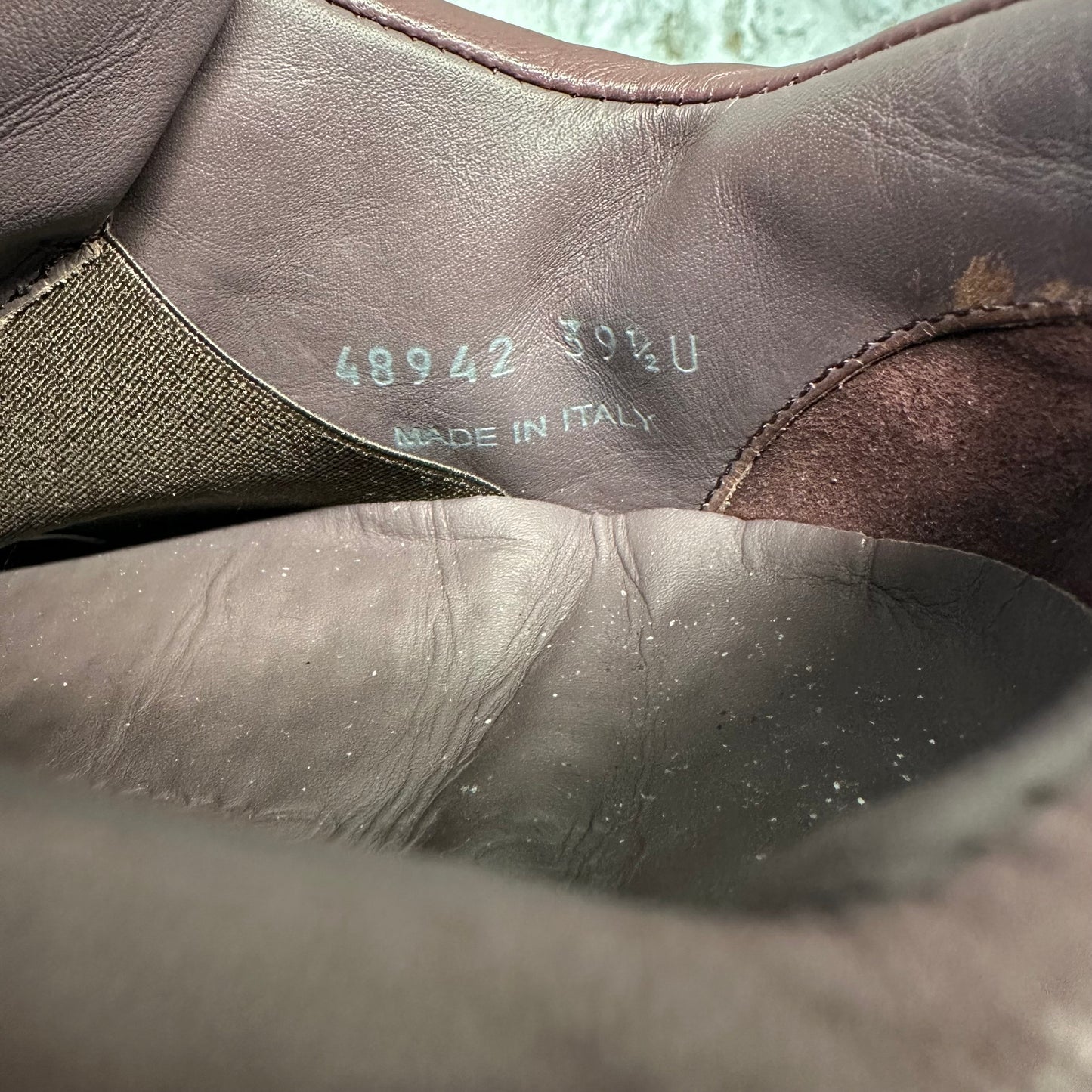 Rick Owens Jumbo Lace Puffer Purple Sneaker Sz 6.5 (39.5)