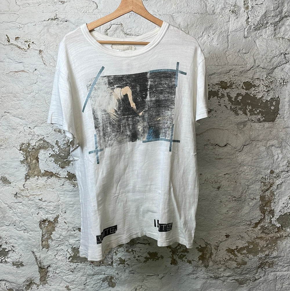 Off-White Caravaggio White T-Shirt Sz XS