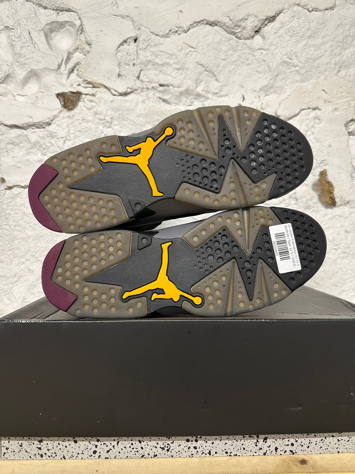 Air Jordan 6 Bordeaux Sz 11.5