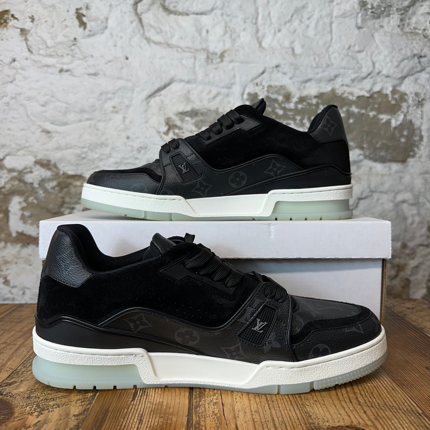 Louis Vuitton Graphite Trainer Sneaker Sz 11 (9.5LV)