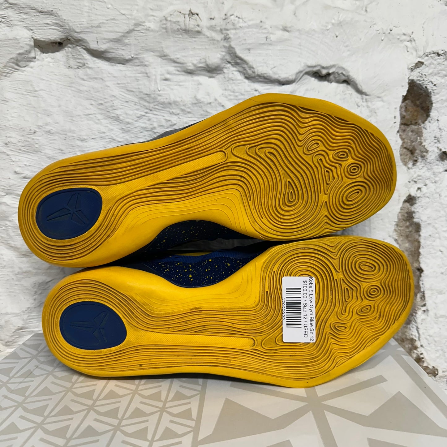 Nike Kobe 9 Low Gym Blue Sz 12