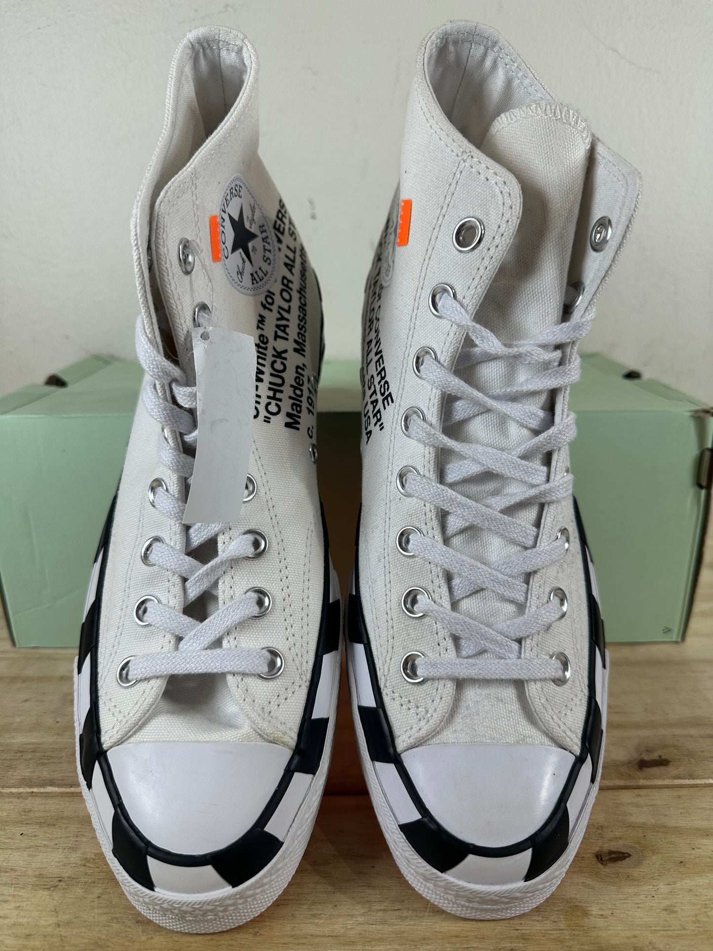 Converse Chuck Taylor All Star 70 Hi Off-White Sz 8
