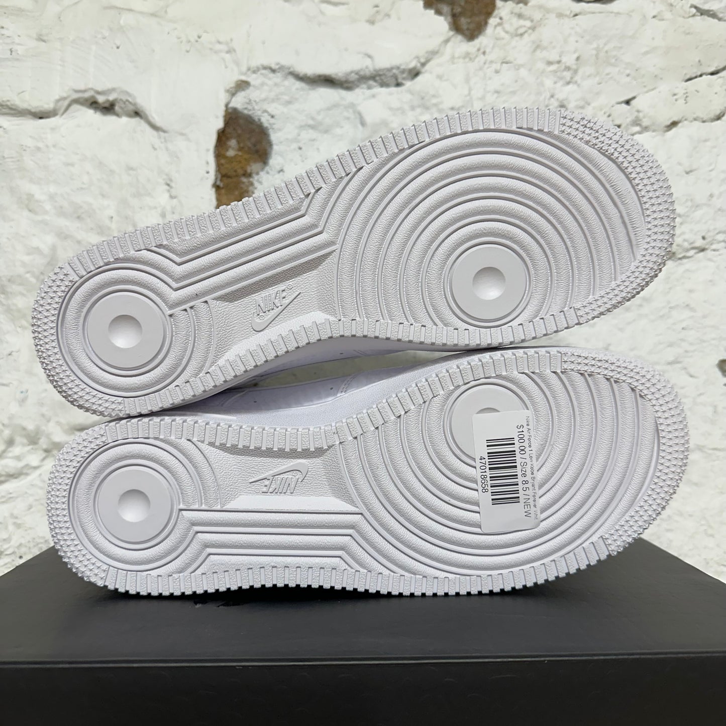 Nike Air Force 1 Low Kobe Bryant Forever White Sz 8.5 DS